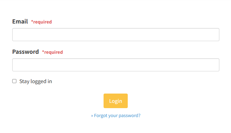 My Page Login